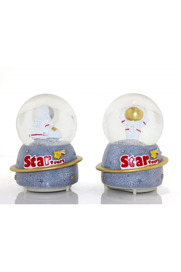 Bidebuvar Kar Küresi Işıklı Müzikli 13 Cm