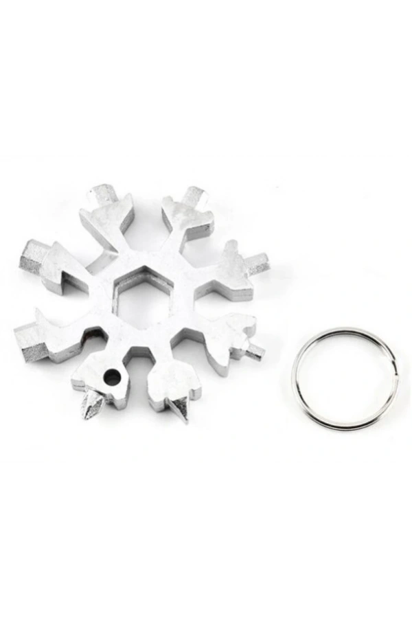 Bidebuvar Kar Tanesi Çok Amaçlı Anahtarlık Açacak