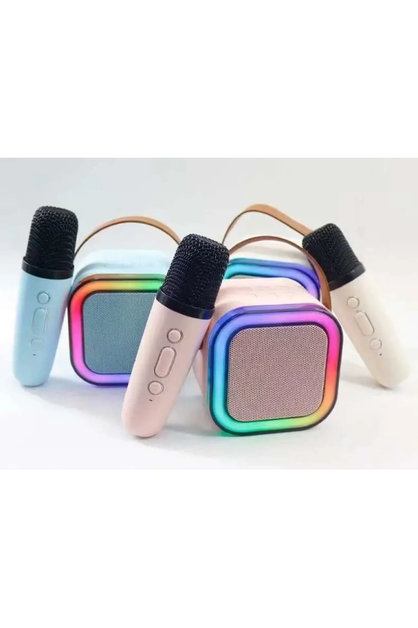 Bidebuvar Karaoke Mikrofon Hoparlör Seti