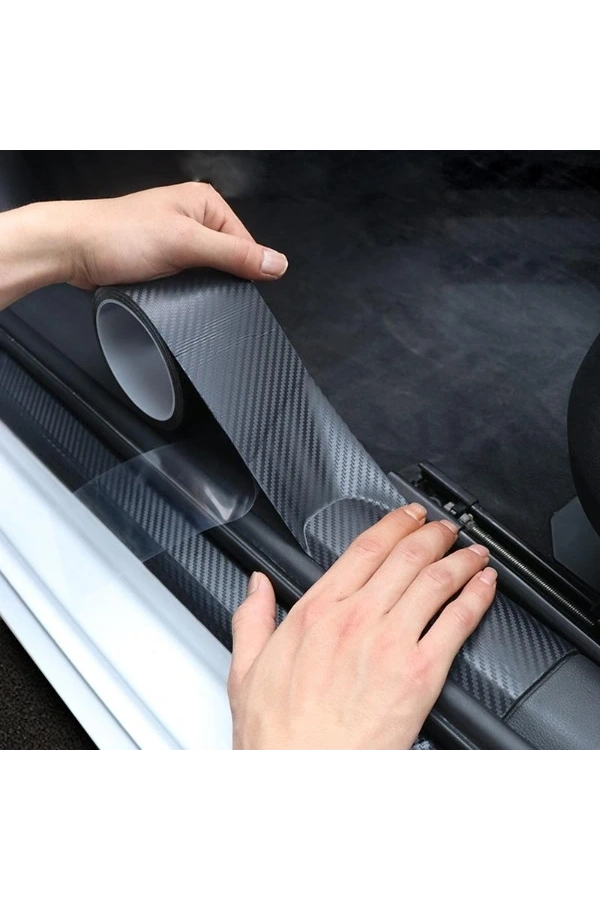 Bidebuvar Karbon Fiber Araba Koruyucu Bant