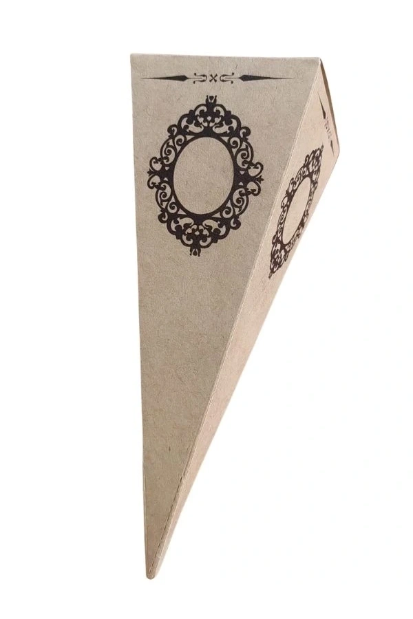 Bidebuvar Karton Külah Şeker,Lokum,Kına Kutusu 25 li paket