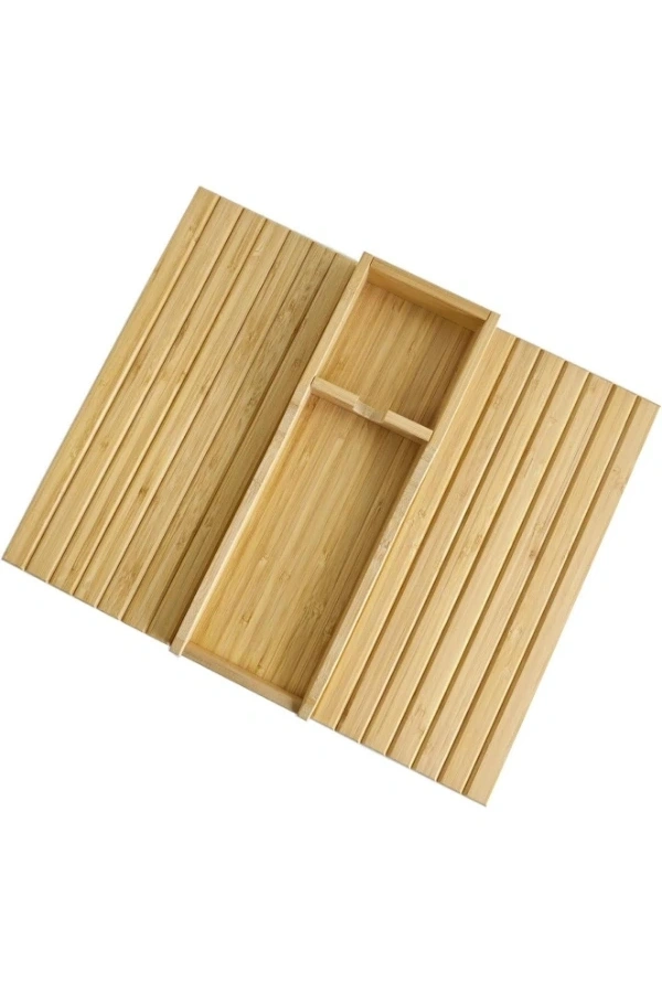 Bidebuvar Katlanabilir Ahşap Kanepe Tepsisi