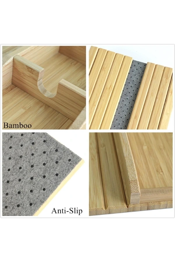 Bidebuvar Katlanabilir Ahşap Kanepe Tepsisi