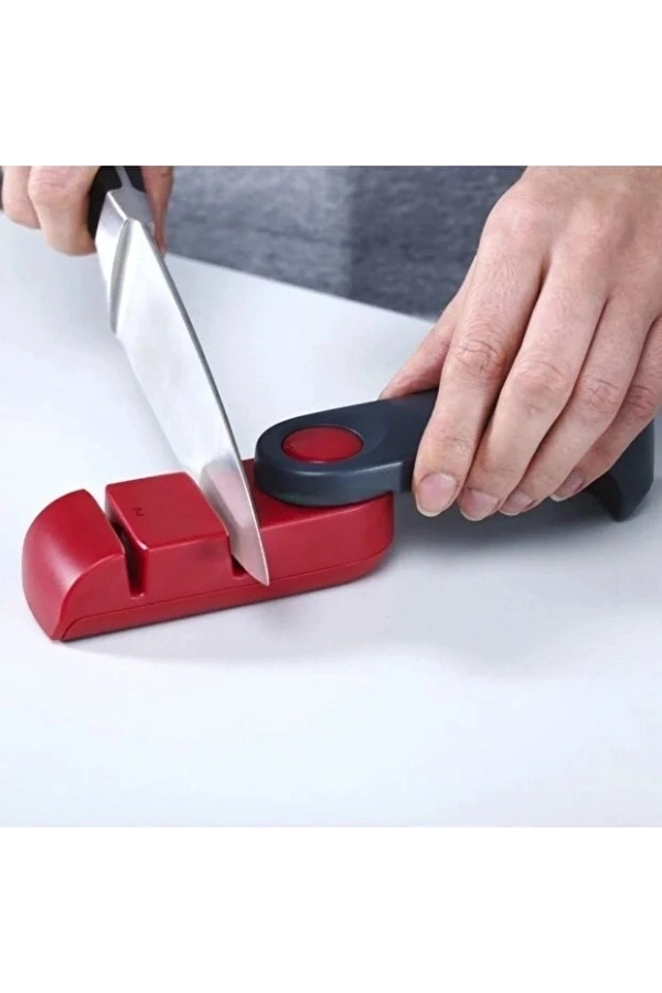 Bidebuvar Katlanabilir Çift Aşamalı Bıçak Bileyici