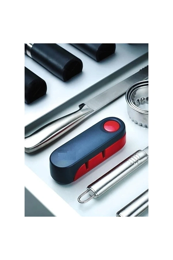 Bidebuvar Katlanabilir Çift Aşamalı Bıçak Bileyici