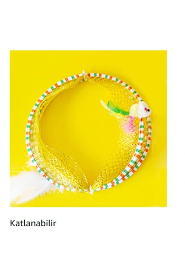 Bidebuvar Katlanabilir Kedi Tüneli