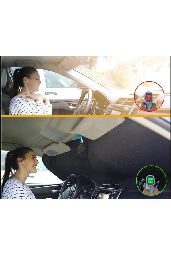 Bidebuvar Katlanabilir Ön Cam Araba Güneşliği
