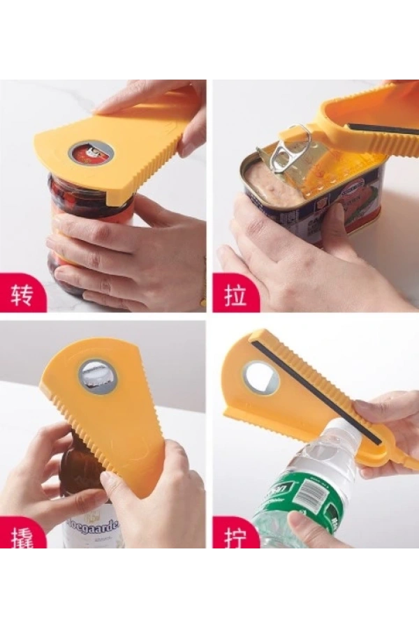 Bidebuvar Kavanoz Şişe Kapak Açacağı