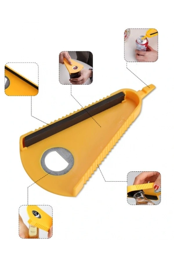 Bidebuvar Kavanoz Şişe Kapak Açacağı