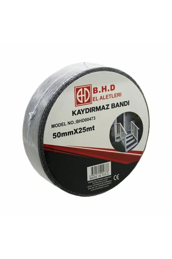 Bidebuvar Kaydırmaz Siyah Bant 50 mm X 25 mt