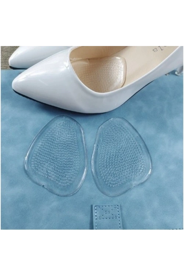 Bidebuvar Kaydırmaz Topuklu Ayakkabı Tabanlığı Şeffaf 17GR