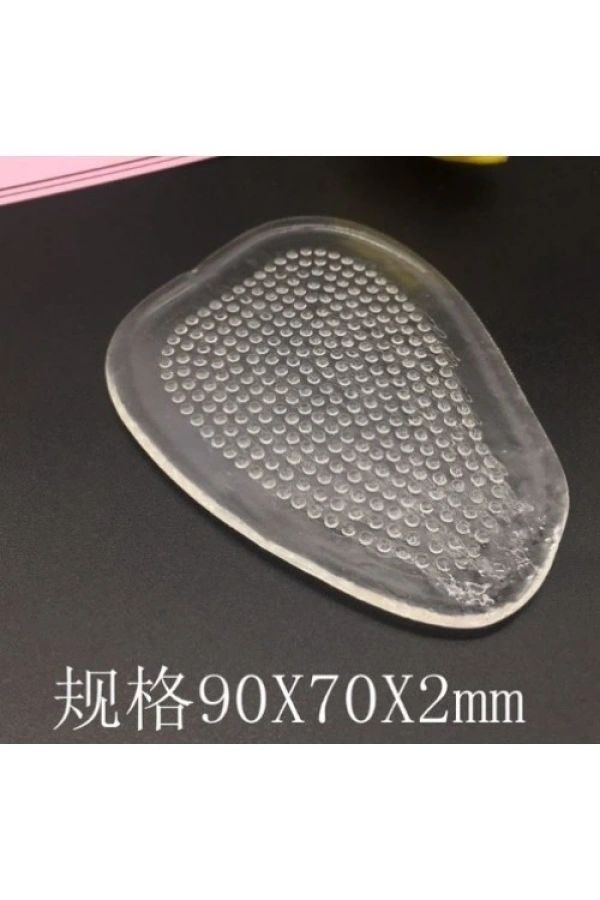 Bidebuvar Kaydırmaz Topuklu Ayakkabı Tabanlığı Şeffaf 17GR