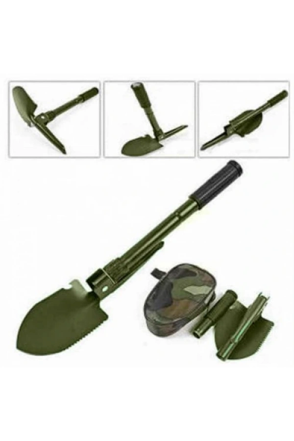 Bidebuvar Kazma Kürek Seti - Portatif