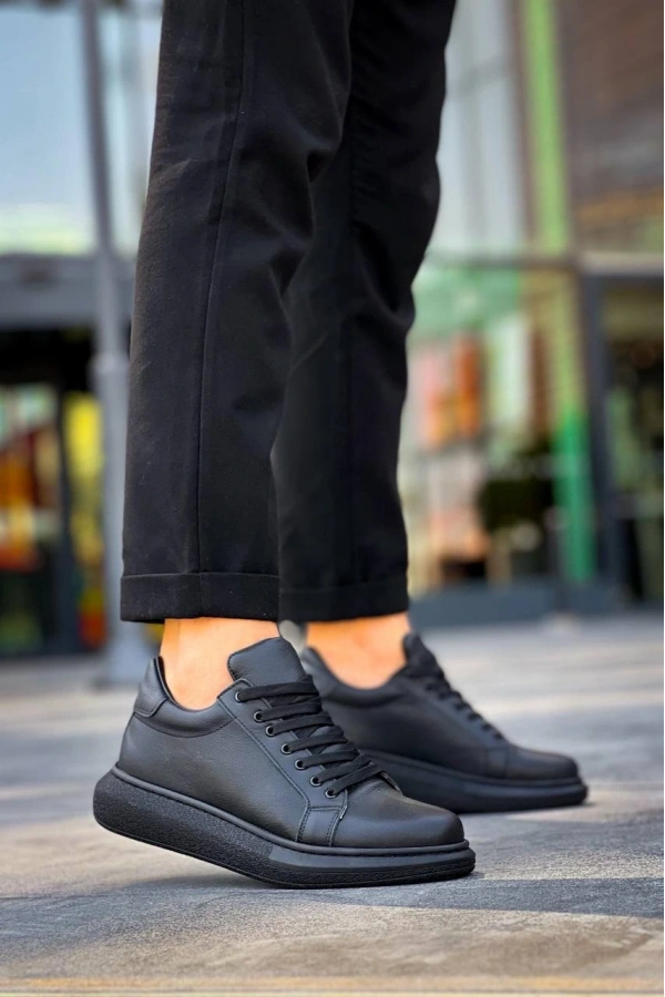 Bidebuvar KB-DX46 Kuback Kömür Deri  Günlük Erkek Ayakkabı