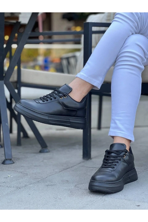 Bidebuvar KB-X20 Kuback Kömür Cilt  Günlük Erkek Ayakkabı