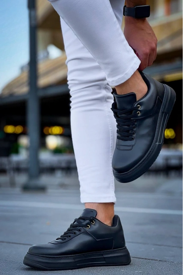 Bidebuvar KB-X20 Kuback Kömür Cilt  Günlük Erkek Ayakkabı