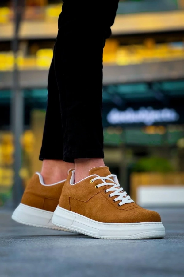 Bidebuvar KB-X20 Kuback Taba Süet  Günlük Erkek Ayakkabı