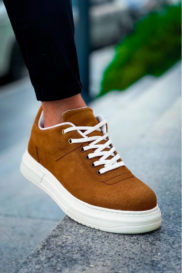 Bidebuvar KB-X20 Kuback Taba Süet  Günlük Erkek Ayakkabı