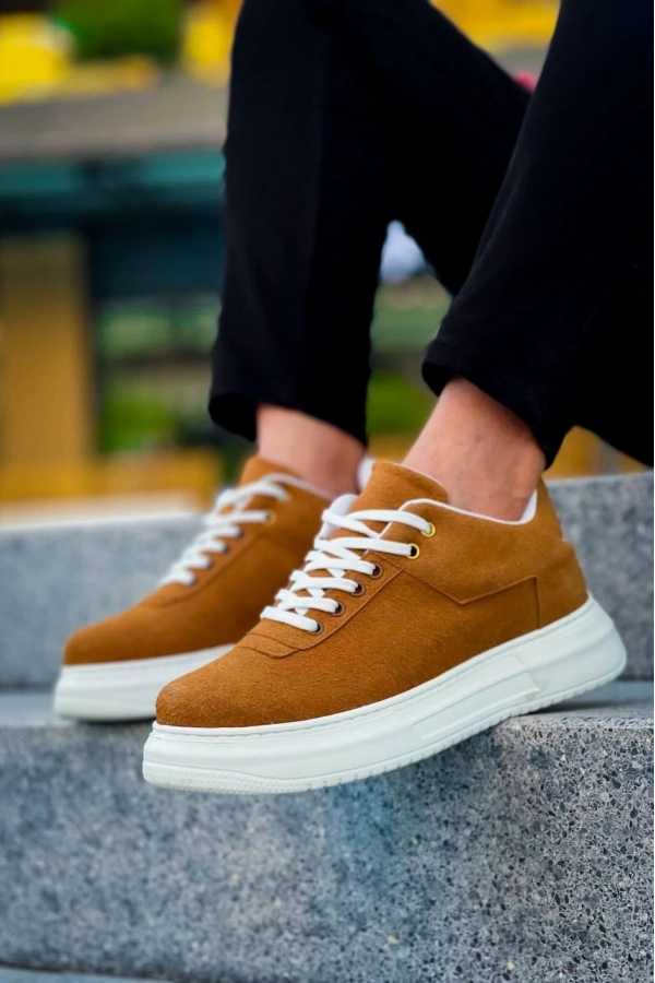 Bidebuvar KB-X20 Kuback Taba Süet  Günlük Erkek Ayakkabı