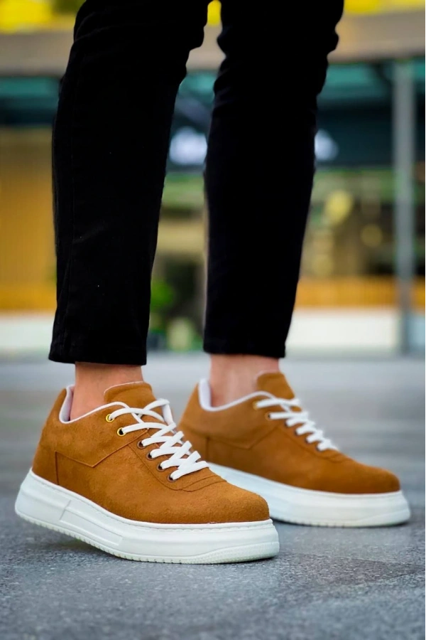 Bidebuvar KB-X20 Kuback Taba Süet  Günlük Erkek Ayakkabı