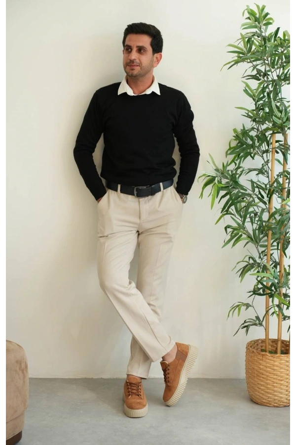 Bidebuvar KB-X516 Kuback Taba Süet Günlük Erkek Ayakkabı