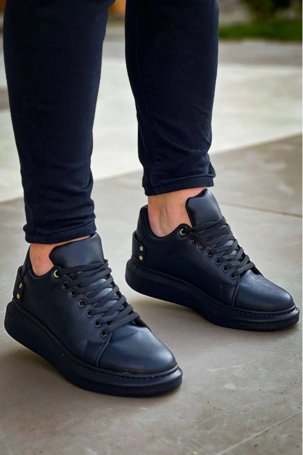 Bidebuvar KB047  Kuback Kömür Cilt Günlük Erkek  Ayakkabı