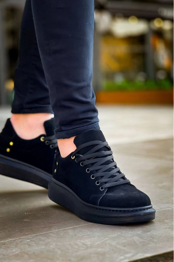 Bidebuvar KB047  Kuback Kömür Süet Günlük Erkek  Ayakkabı