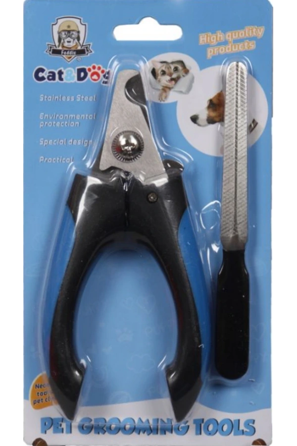 Bidebuvar Kedi Köpek Tırnak Makası Törpü Seti