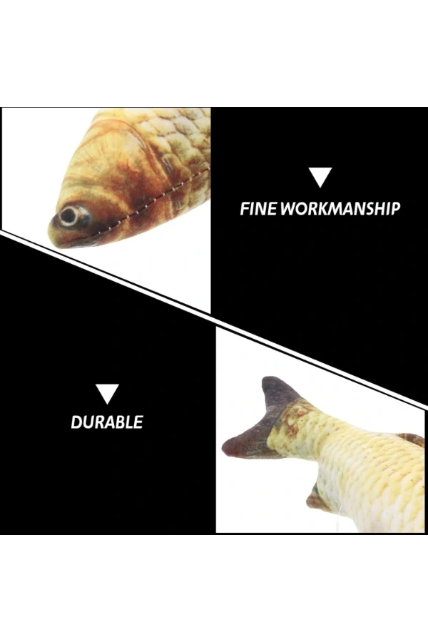 Bidebuvar Kedi Oyuncağı Peluş Balık