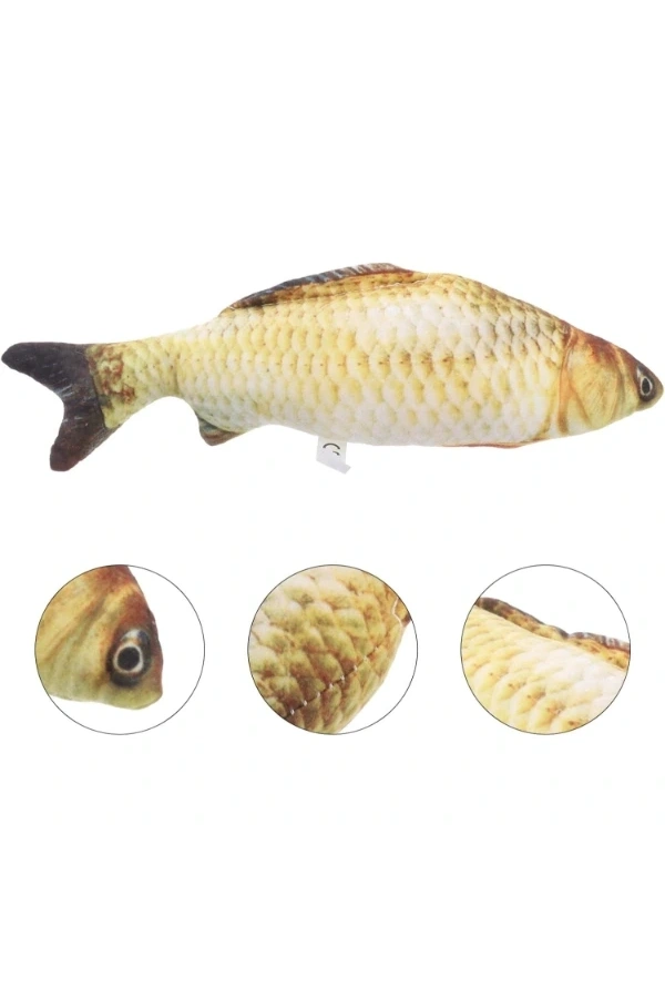 Bidebuvar Kedi Oyuncağı Peluş Balık