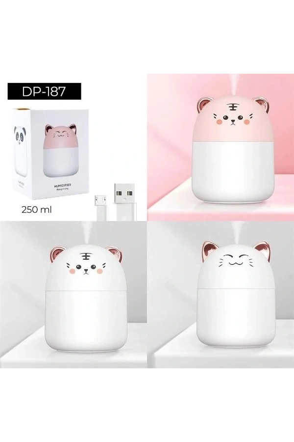 Bidebuvar Kedi Tasarımlı Hava Nemlendirici