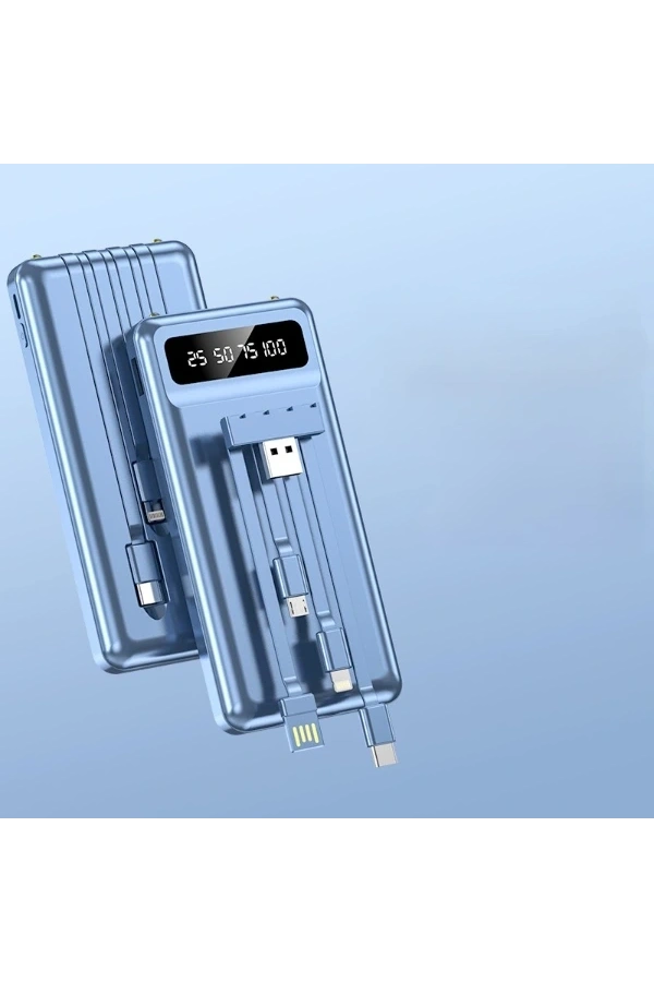 Bidebuvar Kendinden Kablolu 20.000 mAh Powerbank