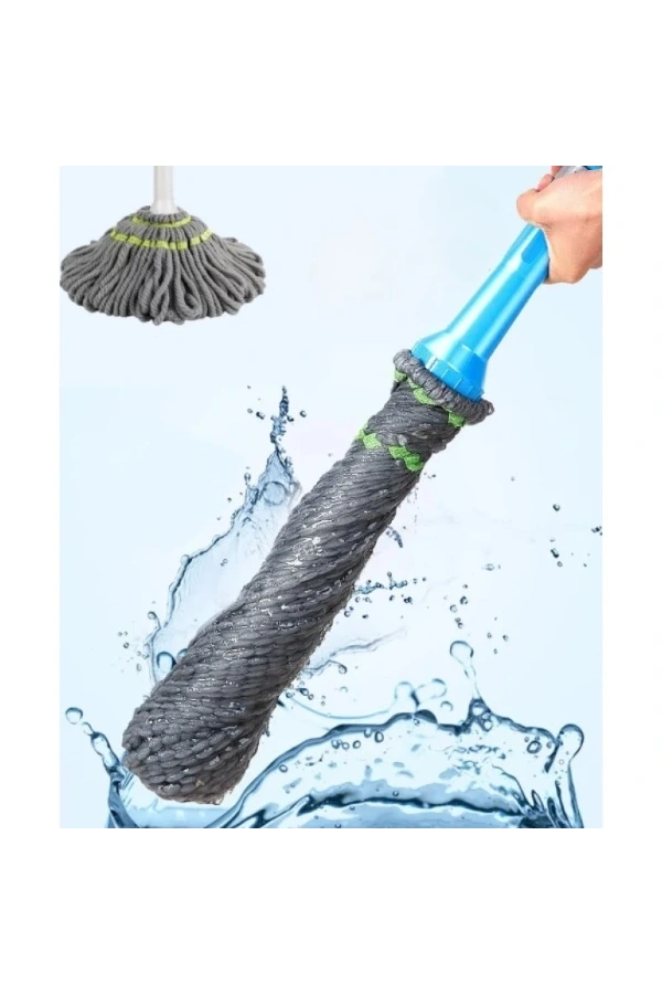 Bidebuvar Kendinden Sıkmalı Paspas Mop