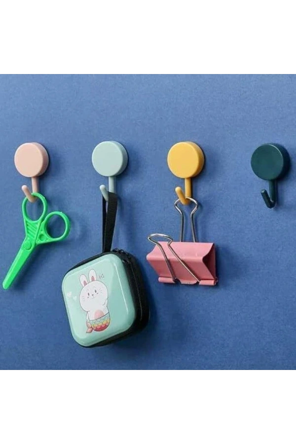 Bidebuvar Kendinden Yapışkanlı Renkli Duvar Askısı