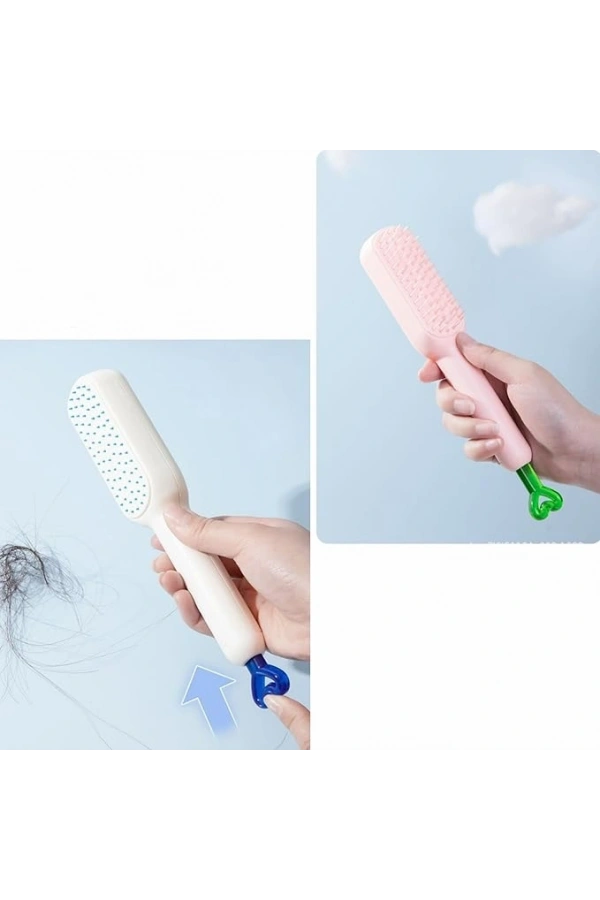 Bidebuvar Kendini Temizleyen Saç Tarağı