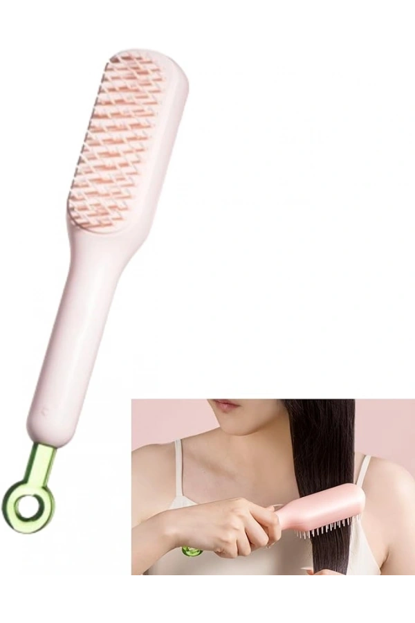 Bidebuvar Kendini Temizleyen Saç Tarağı