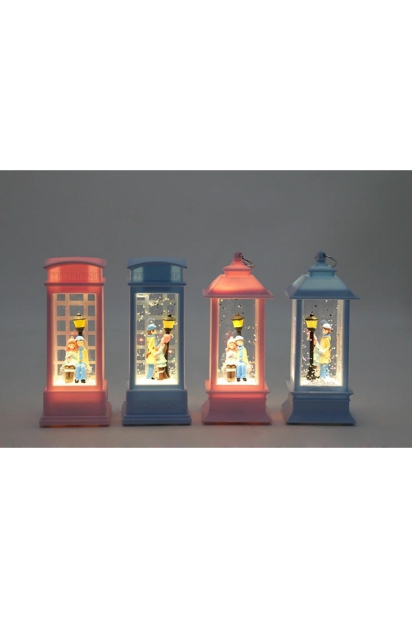 Bidebuvar Kış Masalı Işıklı Kar Küresi