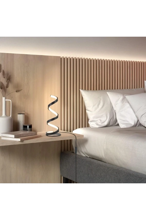 Bidebuvar Kıvrımlı Spiral Gece Lambası