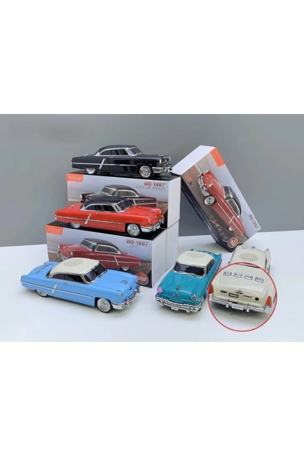 Bidebuvar Klasik Araba Tasarımlı Bluetooth Hoparlör