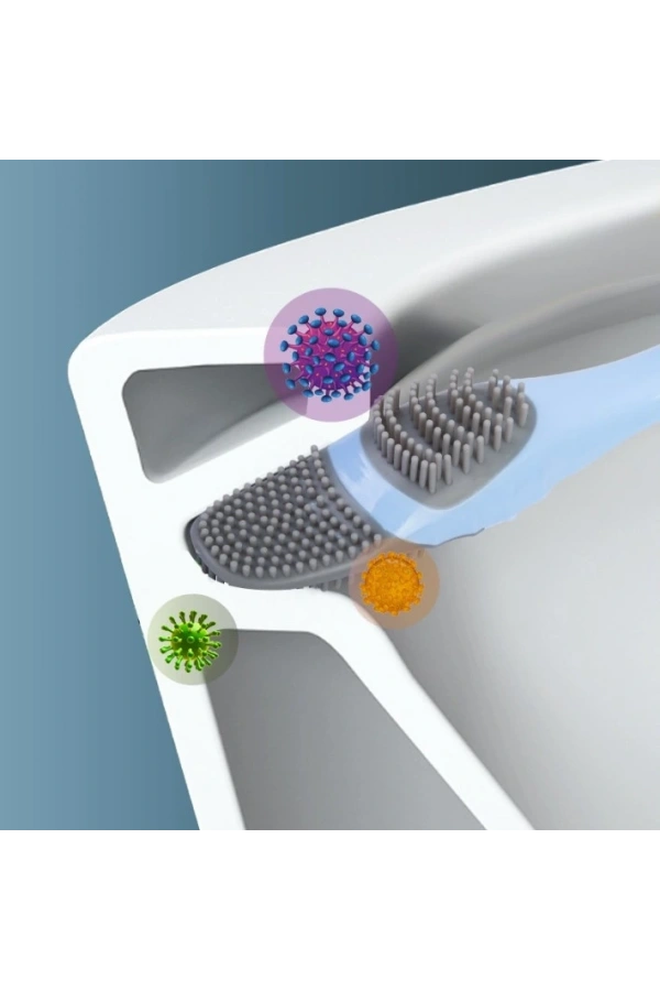 Bidebuvar Klozet Detay Temizlik Fırçası Seti