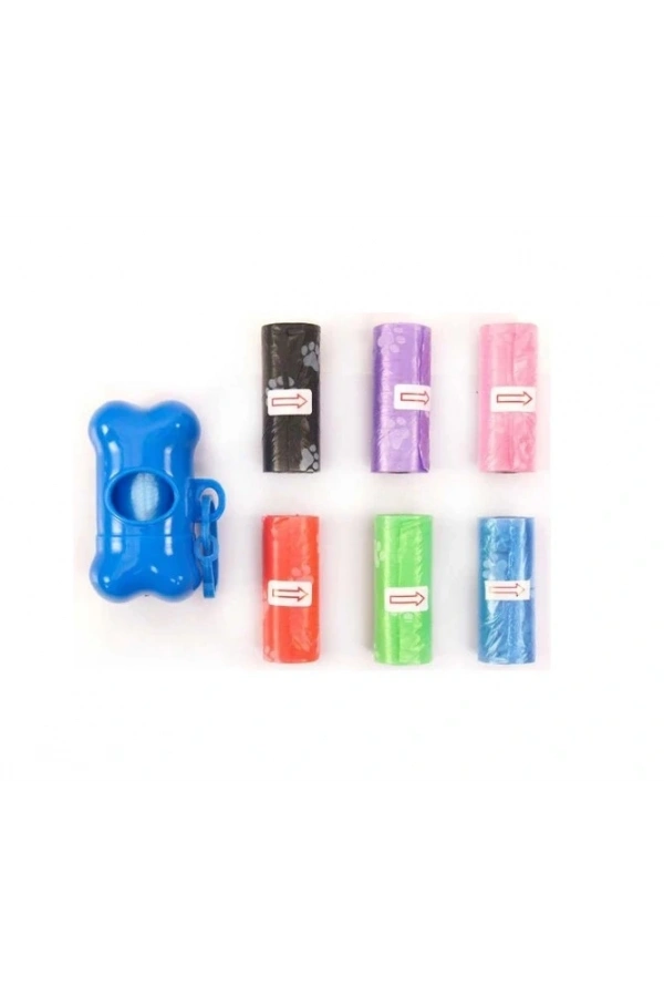 Bidebuvar Köpek Dışkı Poşeti Seti 5+1