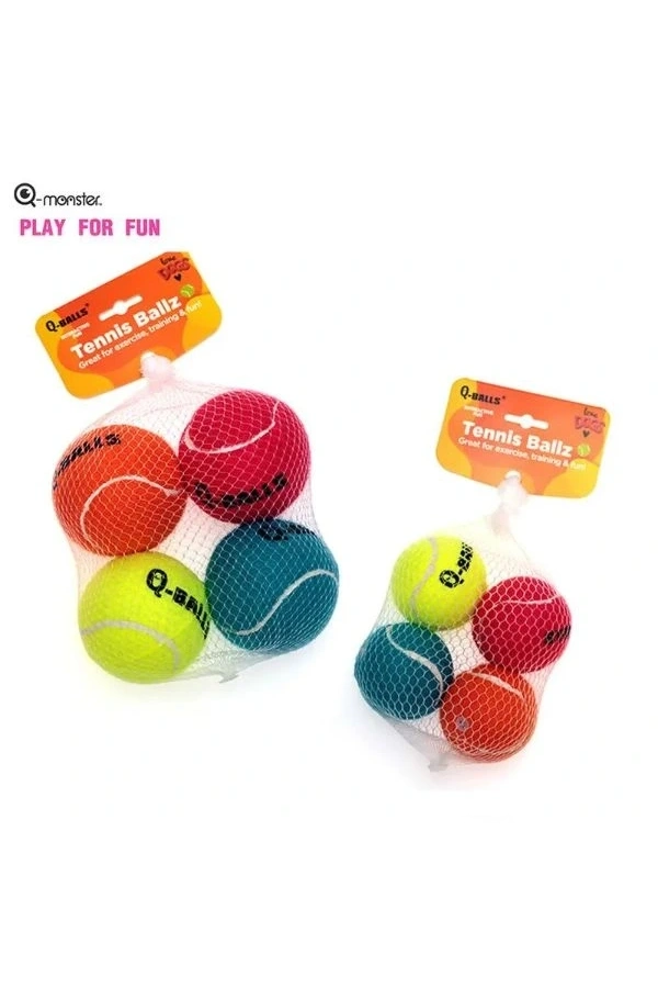 Bidebuvar Köpek Oyun Topu 4 Adet