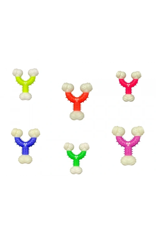 Bidebuvar Köpek Oyuncağı Y Şekilli