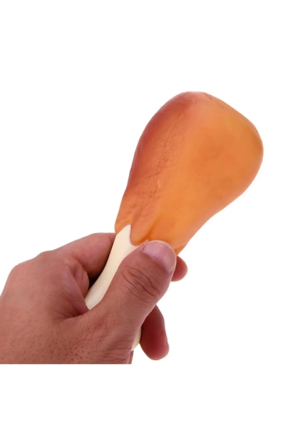 Bidebuvar Köpekler İçin Sesli Oyuncak Tavuk Butu