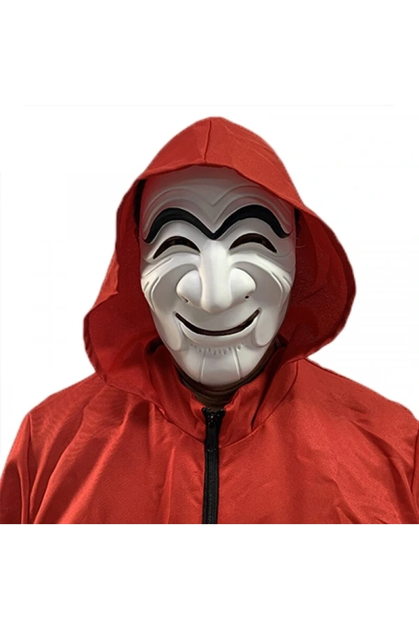 Bidebuvar Koreli Hırsız Teatral Hahoe Maskesi - Dali Maskesi