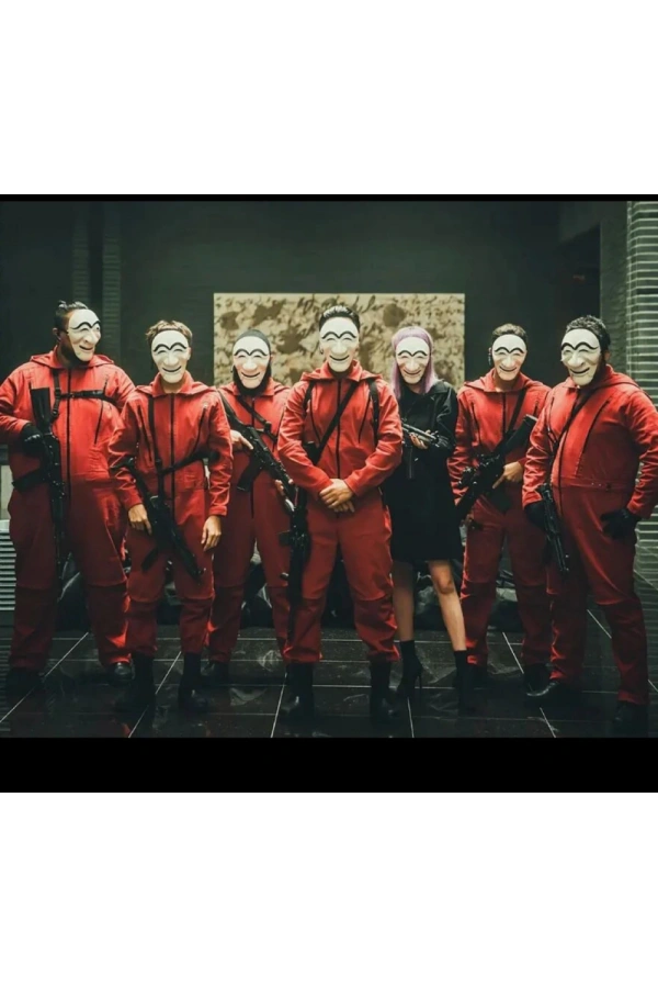 Bidebuvar Koreli Hırsız Teatral Hahoe Maskesi - Dali Maskesi