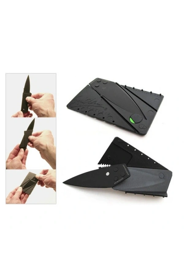 Bidebuvar Kredi Kartı Seklinde Bıçak Cardsharp