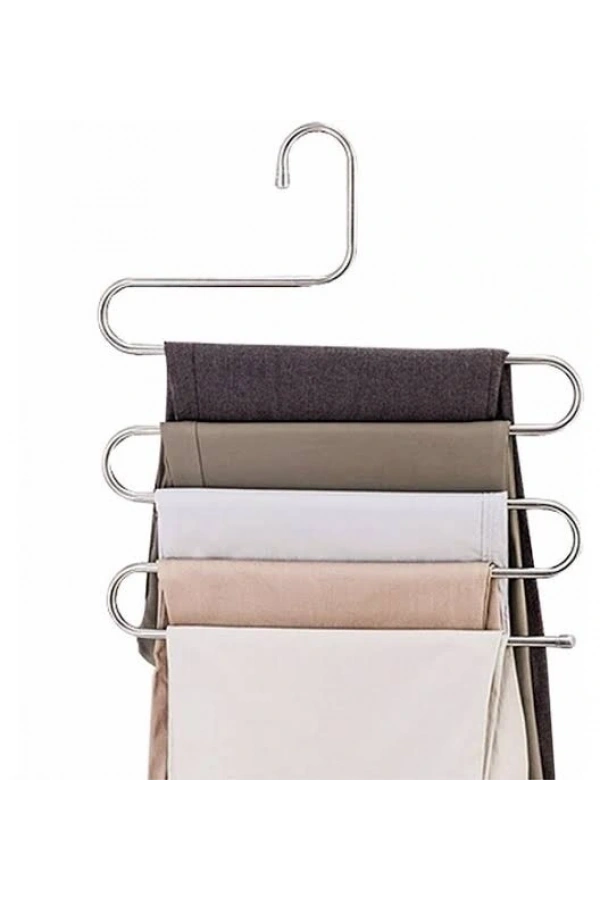 Bidebuvar Krom Pantolon Askısı