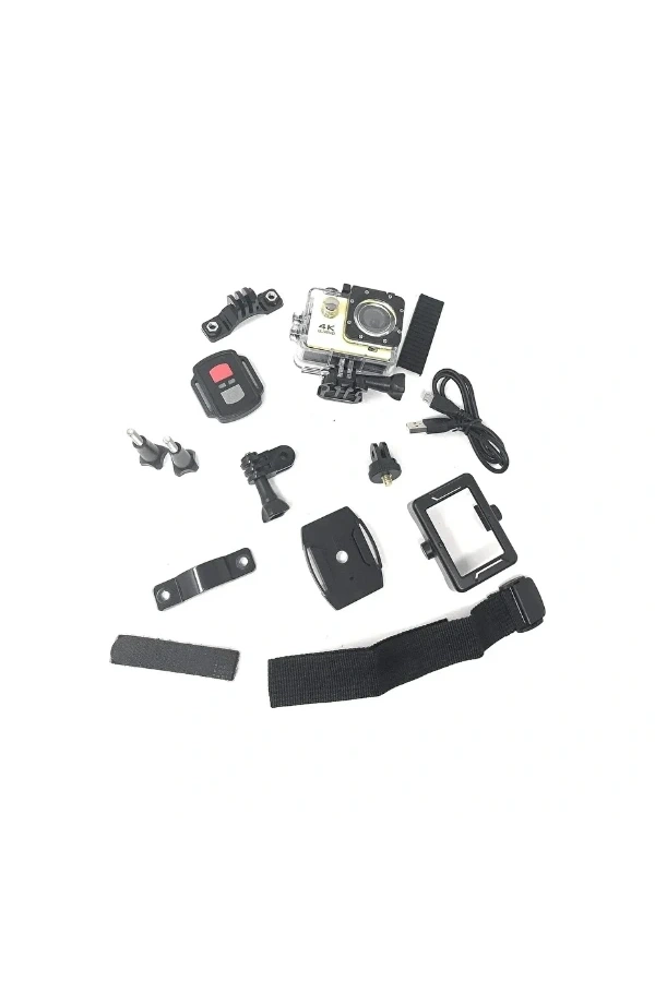 Bidebuvar Kumandalı 4K Wi-Fi Aksiyon Kamerası