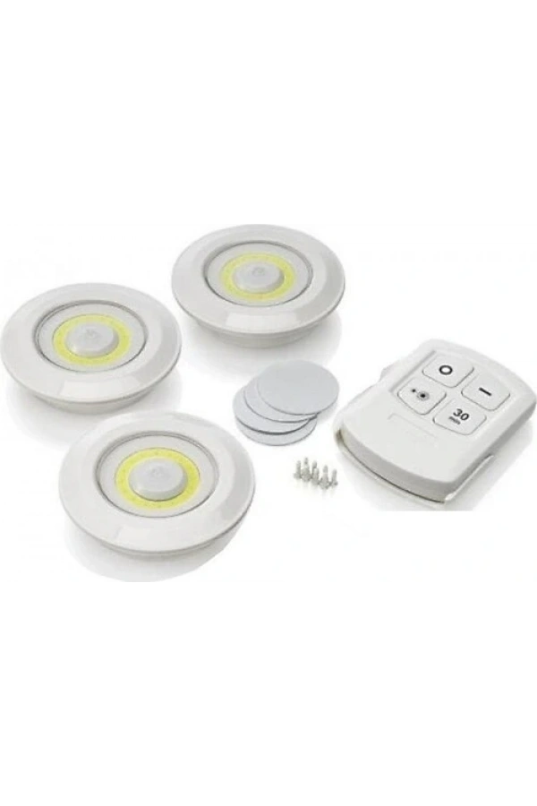 Bidebuvar Kumandalı Lamba Seti 3 Adet